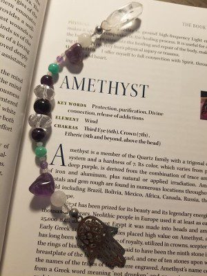Gemstone bookmark